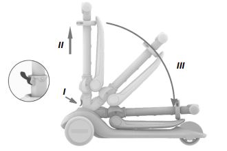 Guidon pliant Halley Kinderkraft